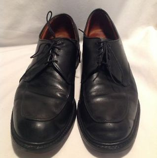 Men Allen Edmonds Brentwood Size 12 D Black Oxford Dress Shoes Made In 