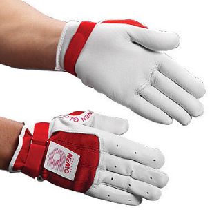 Owen 921 Indoor Outdoor Handball Gloves Unpadded White RED   Retail 