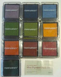 Enchantment Mi​ni Pigment Pad Set Exclusive Ink CTMH NBU