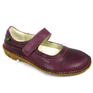 El Naturalista N002 Savia Womens Leather Mary Jane Shoes   Purple