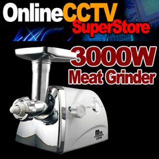 New MTN 3000W Compact Size Electric Meat Grinder Sausage Stuffer 