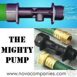 Miracle Mighty Pump   Great for Pools, Spas, Hot Tubs