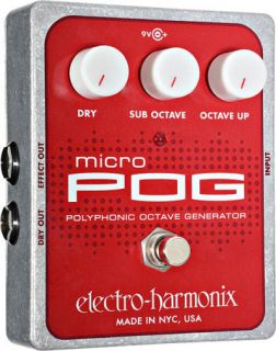 Electro Harmonix Micro POG *BRAND NEW FROM DEALER* FREE INTERNATIONAL 