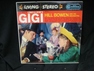COVER ONLY 33 RPM GiGi Lerner & Loewes Hill Bowen & His Orchestra