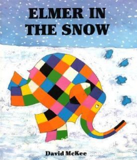 Elmer in the Snow by David McKee 1995, Hardcover