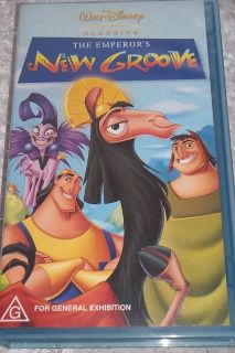 the emperors new groove vhs