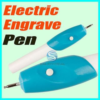 Electric Engraver Engraving Pen for Jewellery Metal Glass Wood Leather