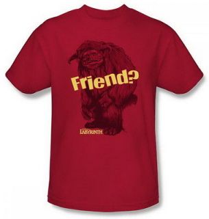 Labyrinth Ludo Friend Red Adult Shirt LAB112 AT