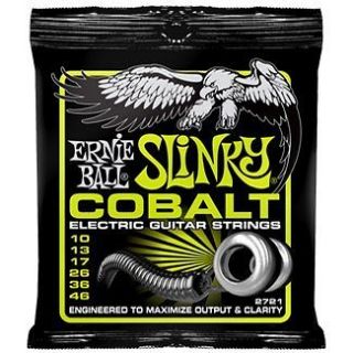 SETS Ernie Ball Cobalt Regular Slinky Electric Guitar Strings 10 46 