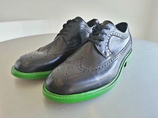 Esquivel for Bergdorf Goodman Black Leather Oxfords   Size 10.5   New