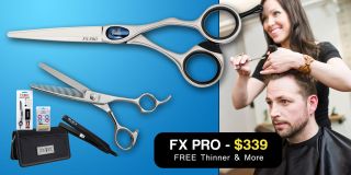 Joewell FX Pro Shear / Scissor Includes FREE Thinner & More