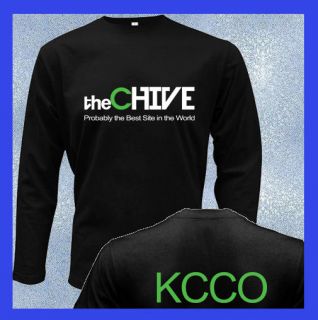 NEW The Chive Best Site Ever Chiver On Chive On 2 SIDE T Shirt Sz S M 