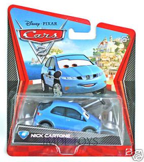 Newly listed Disney Pixar Cars 2 NICK CARTONE #46 NEW IN HAND READY TO 