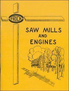 Frick Saw Mills and Engines Catalogue No. 75 A 1920s reprint