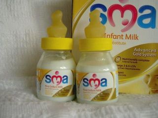 Reborn Baby DOLL Feeding Bottle(1) with Fake Milk Formula. Genuine 