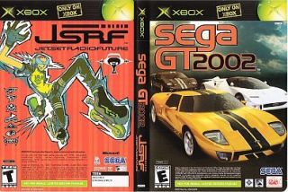 Sega GT 2002 / Jet Set Radio Future Xbox Good Used Combo Disc JSRF