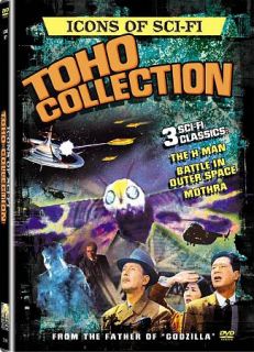 Icons of Science Fiction Toho Collection DVD, 2009, 3 Disc Set