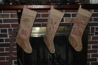   Pa Dutch stockings, Christmas stockings, fireplace, mantle, decoration