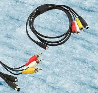 AV Cable for Sony VMC 15FS Handycam DCR HC48 DCR HC52