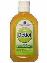 Dettol Topical First Aid Antiseptic Disinfectant Liquid Cleaner 125ml 