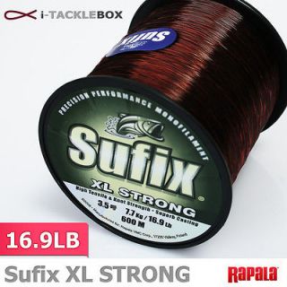   Sufix XL STRONG 16.9LB Line 650yd Fishing Lure Hook Bass Reel lines