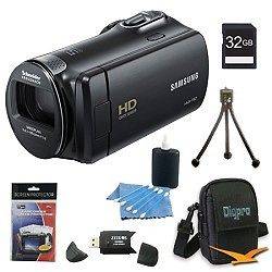   HMX F80BN HD Flash Memory Camcorder (Black) With 32GB Memory and More