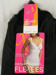 FLEXEES by Maidenform Extra Firm Control Strapless Shapewear Bodybriefer  with Underwire 83956
