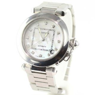 Cartier Pasha C 723708 Pearl Diamond Unisex Watch Watches 