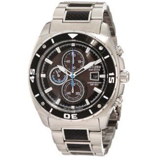 Citizen Mens CA0300 50E Sport Eco Drive Chronograph Watch: Watches 