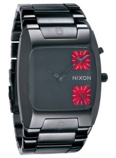Nixon Banks Watch   Mens Gunmetal, One Size: Watches: 
