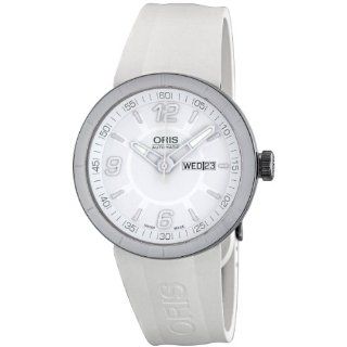 Oris Mens 01 735 7651 4166 07 4 25 07 TT1 White Dial Watch Watches 