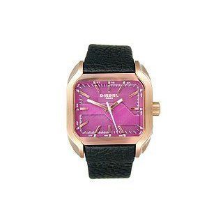 watch display on website diesel analog leather strap women s watch 
