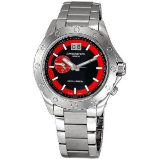 Raymond Weil Mens 8200 ST 20041 Sport Black and Red Dial Watch 