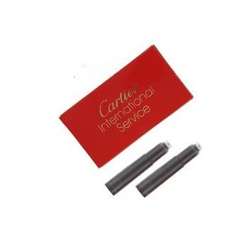 Cartier Fountain Pen Cartridges (10)   Bordeaux (Red 
