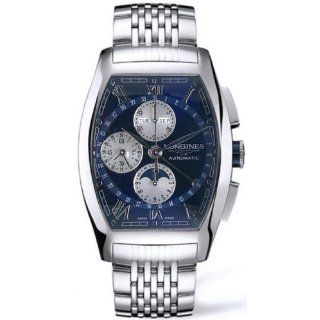 Longines Evidenza Chronograph Stainless Steel Mens Watch L2.688.4.98.6 