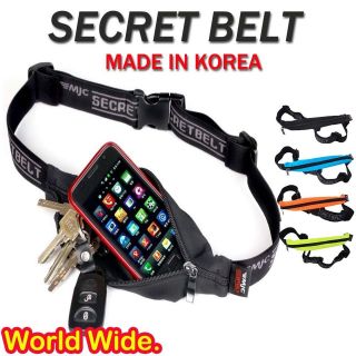 Secret Belt Waist Pouch Running, Sports, Travel, iPhone, Smart Phone 