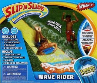   Slip N Slide Wave Rider Kids Summer Hot days Lawn Water fun game