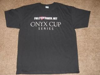 Full Tilt Poker Onyx Cup Shirt XL NEW