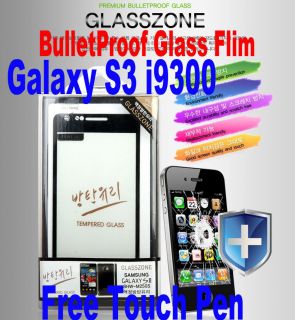   GLASS Screen Protector Color Skin Cover Shield Galaxy S3 i9300