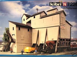 Kibri # 7226 Gravel Works & Loading Silo, N Scale, MIB