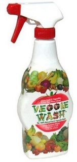 Veggie Wash   16oz Spray Bottle   All Natural Fruit & Vegetable Wash