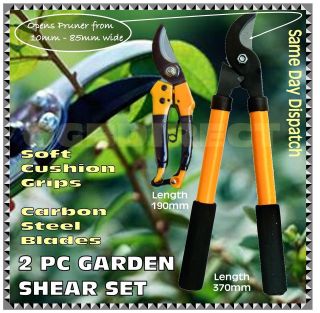 Newly listed 2 Pruning Snipping Clipping Cutting Cut Shears Shear Set 