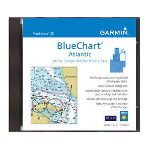 GARMIN MAPSOURCE BLUECHART ATLANTIC +ANY GPS SOFTWARE