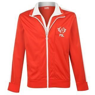 POLAND POLSKA Track and Field Country tracksuit top jacket RED/WHITE 