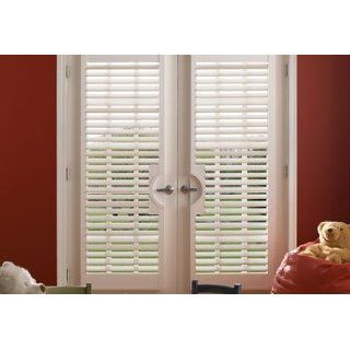 Select Blinds Faux Wood French Door Shutters 24x36