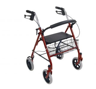    Drive Medical Four Wheel Rollator with Fold Up Removable 