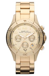 MARC BY MARC JACOBS Rock Round Chronograph Bracelet Watch 