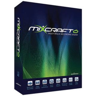 Acoustica Mixcraft 6   Music Production and Multi Track Recording 