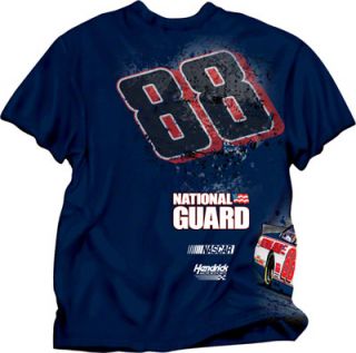 Dale Earnhardt Jr. #88 National Guard All Around T Shirt 