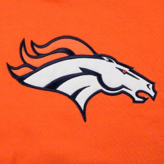 Denver Broncos Youth Orange Big Logo Hooded Sweatshirt 